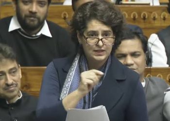 सारी जिम्मेदारी जवाहरलाल नेहरू की है क्या? प्रियंका गांधी का संसद में सवाल, बोलीं वर्तमान की बात करिए